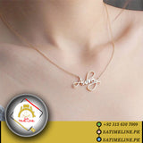 Name Chain Custom Name Neclace, Customized Personalized Any Name Necklace For Women Men |Name Jewellery | Customized Pendant | Name Neclace | Gold Platted Jewellery