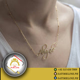 Name Chain Custom Name Neclace, Customized Personalized Any Name Necklace For Women Men |Name Jewellery | Customized Pendant | Name Neclace | Gold Platted Jewellery