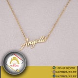 Name Chain Custom Name Neclace, Customized Personalized Any Name Necklace For Women Men |Name Jewellery | Customized Pendant | Name Neclace | Gold Platted Jewellery