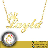 Name Chain Custom Name Neclace, Customized Personalized Any Name Necklace For Women Men |Name Jewellery | Customized Pendant | Name Neclace | Gold Platted Jewellery