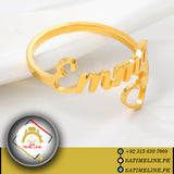 Customized Ring | Gold Plated Ring | Ring | Name Ring | Own Style and Fashion Ring | Own Design Ring