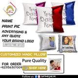 Personalize Magic Cushion With Your Own Design Picture Name Logo etc Gift for Friends,Family,Marriage,Anniversary
